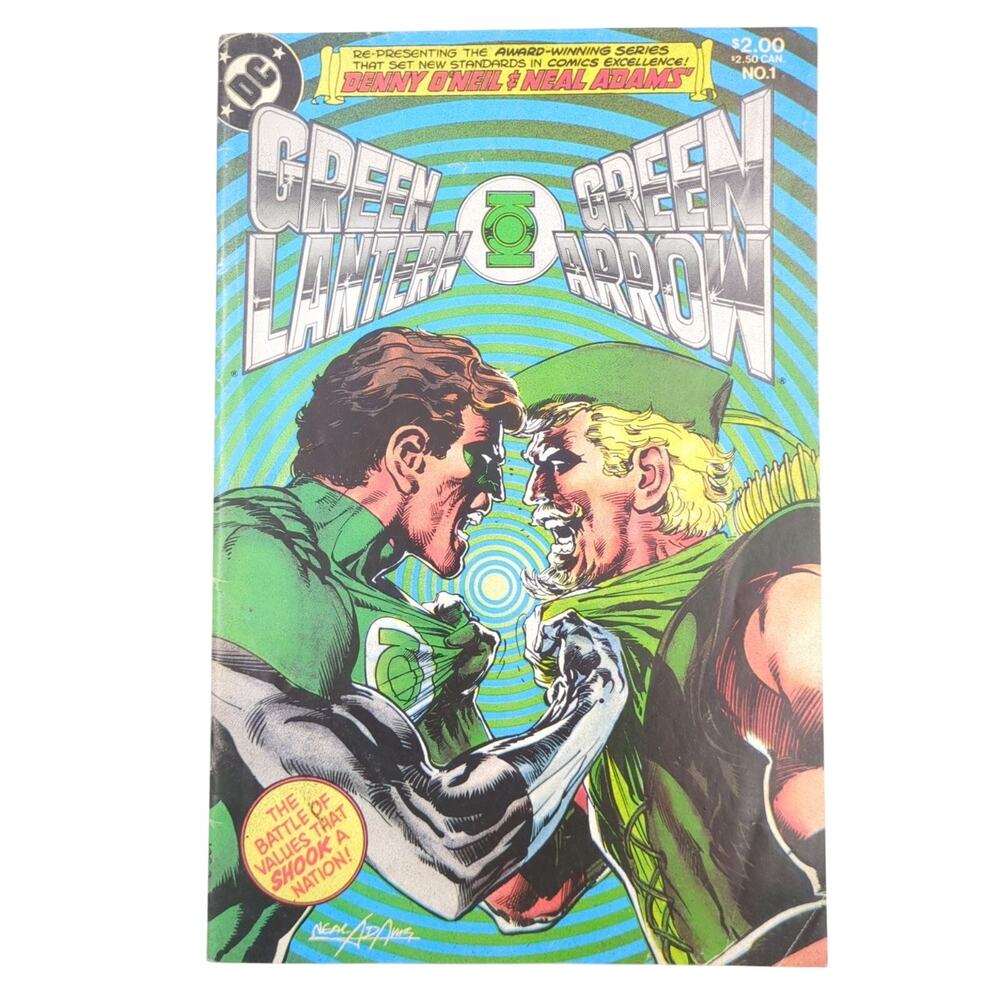 Green Lantern Green Arrow #1 DC Comics Denny O'Neil Neal Adams 1983 VF FN